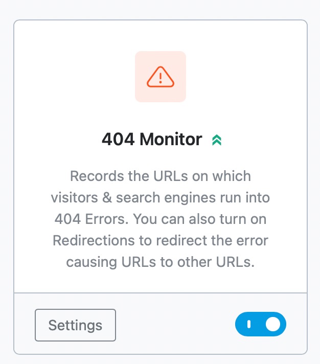 404 Monitor module