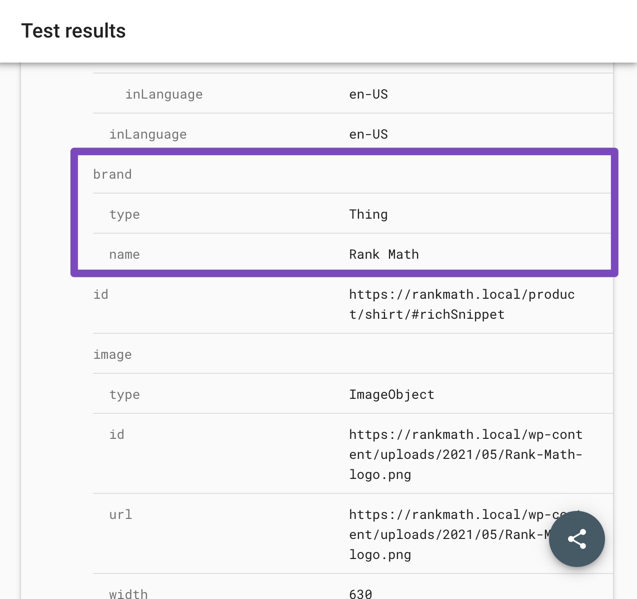 Custom brand name added to WooCommerce Product Schema